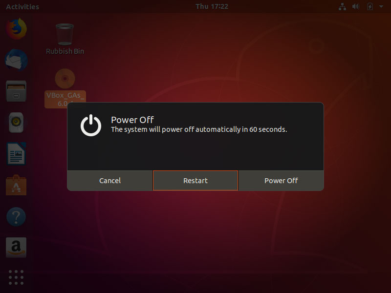 Restart Ubuntu 18.04